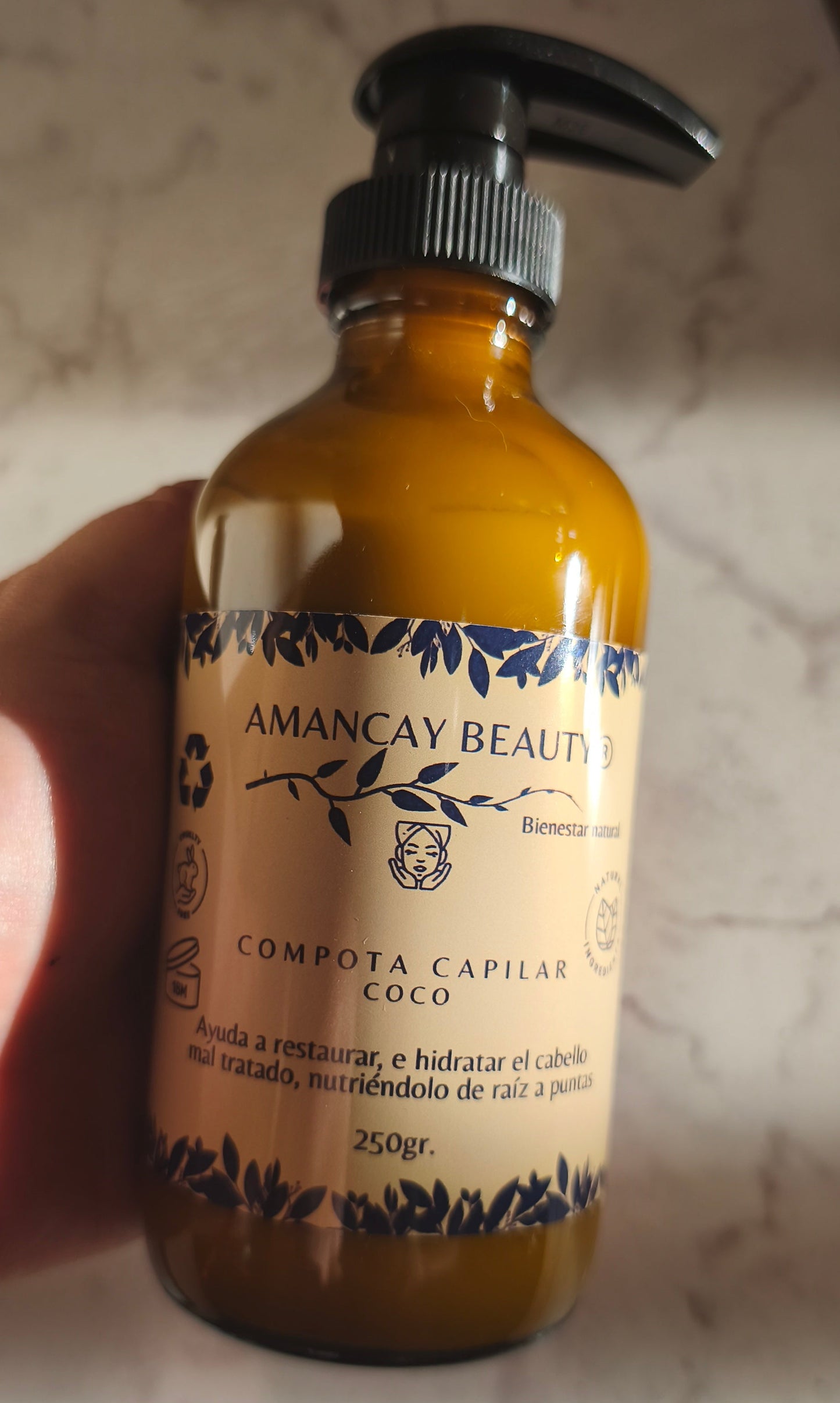 Compota capilar coco