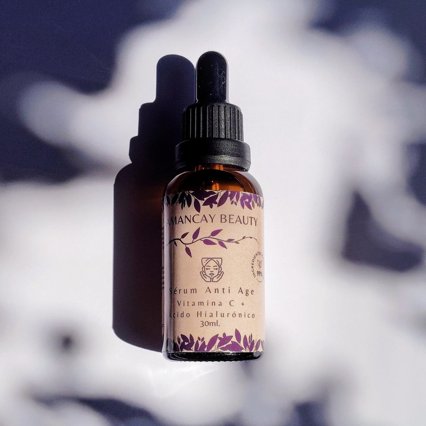 Sérum facial anti age vitamina c +aceite de avellana
