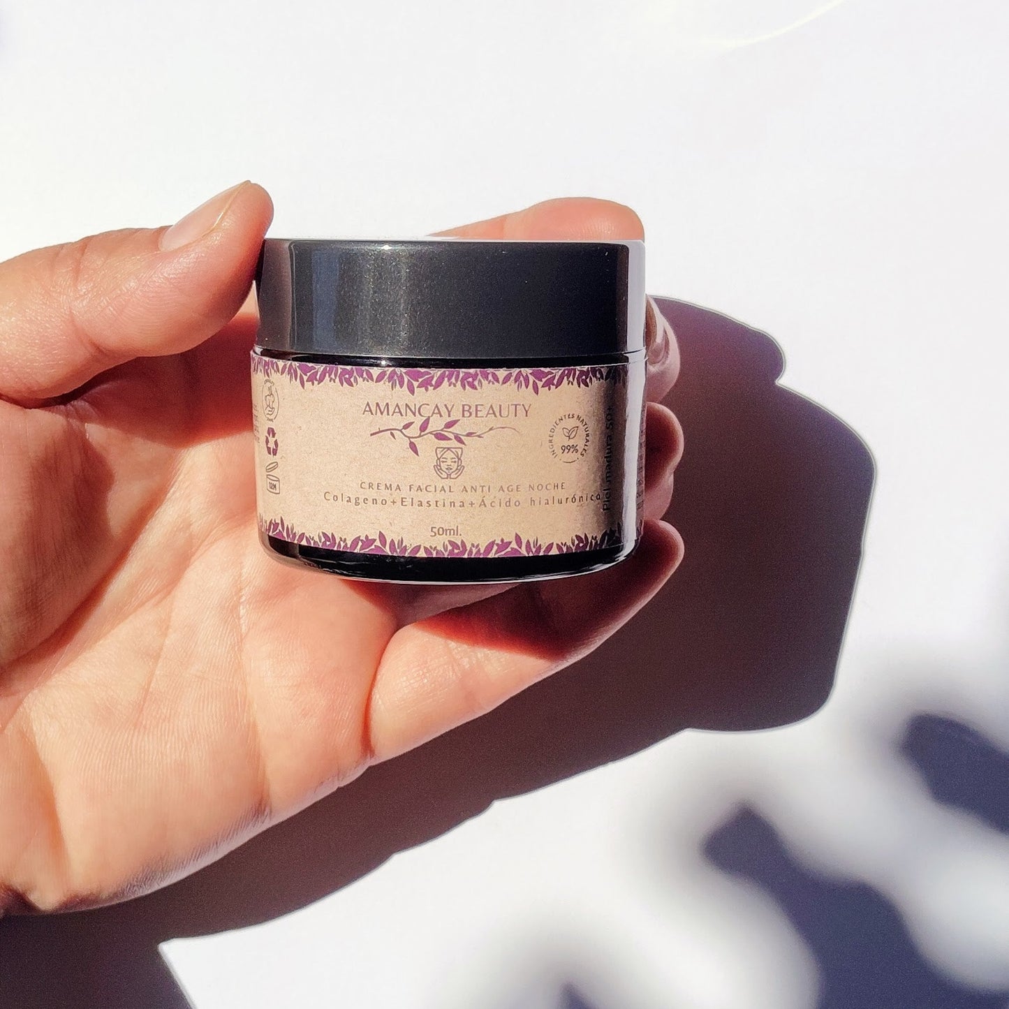 Crema facial anti age noche 25+