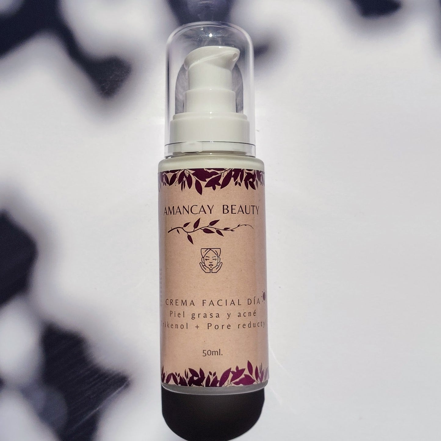 Crema facial piel grasa y acne día