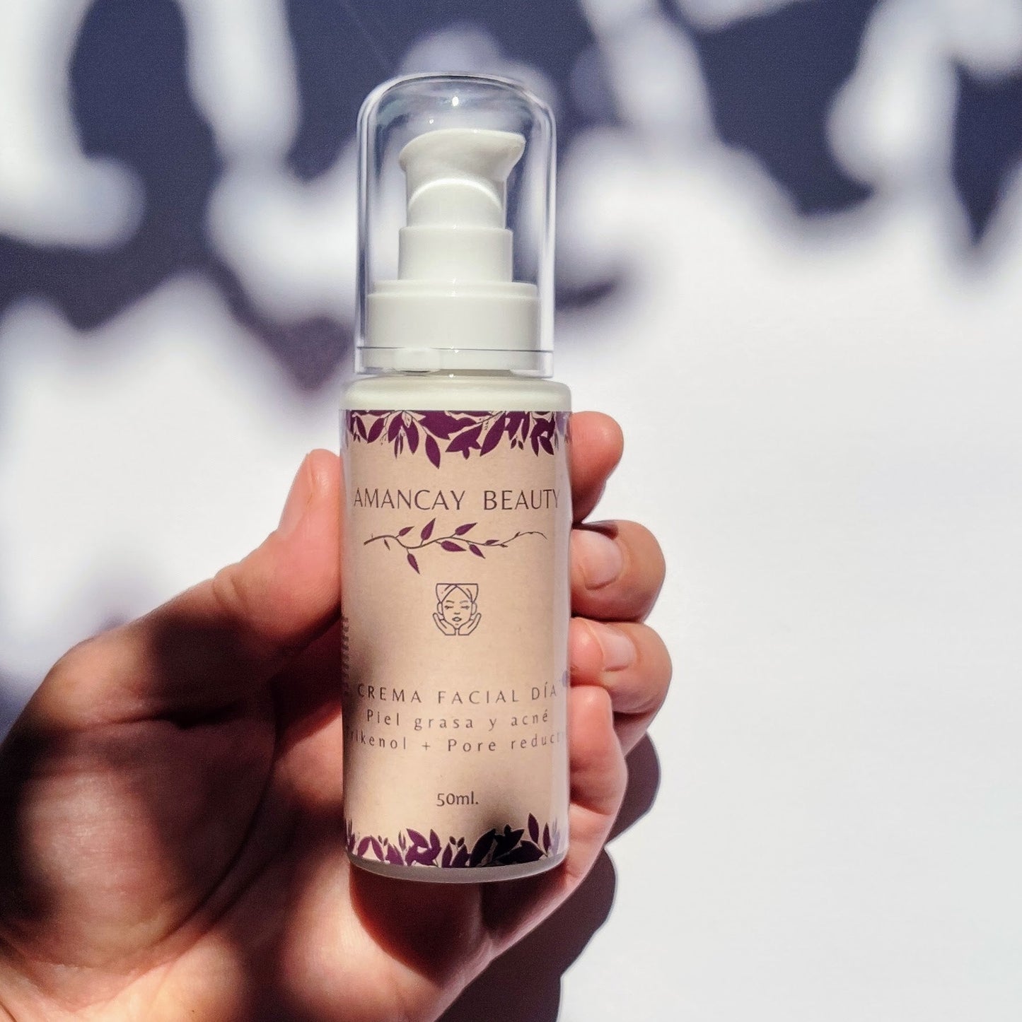 Crema facial piel grasa y acne día