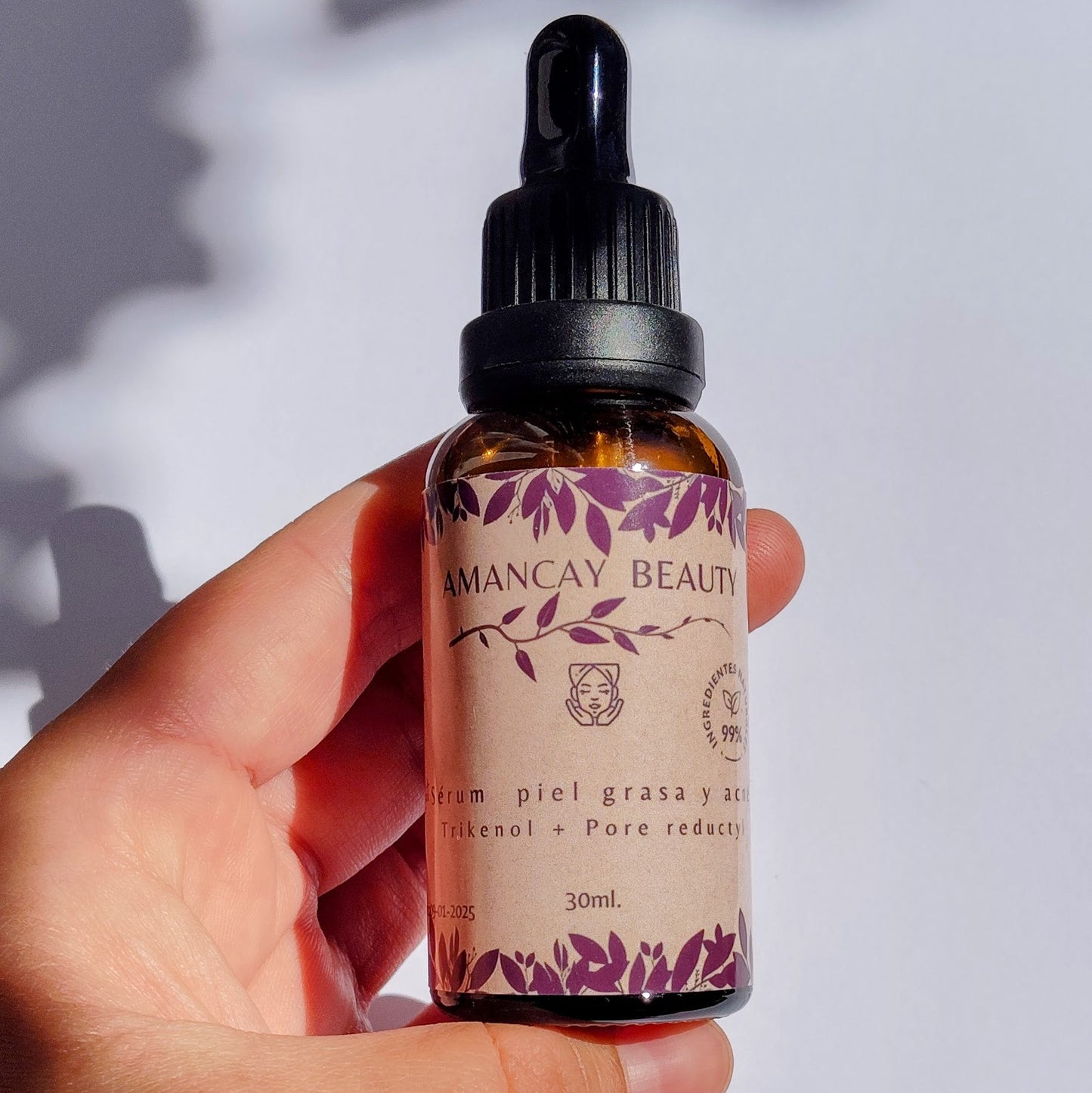 Sérum facial anti age Piel grasa y acné