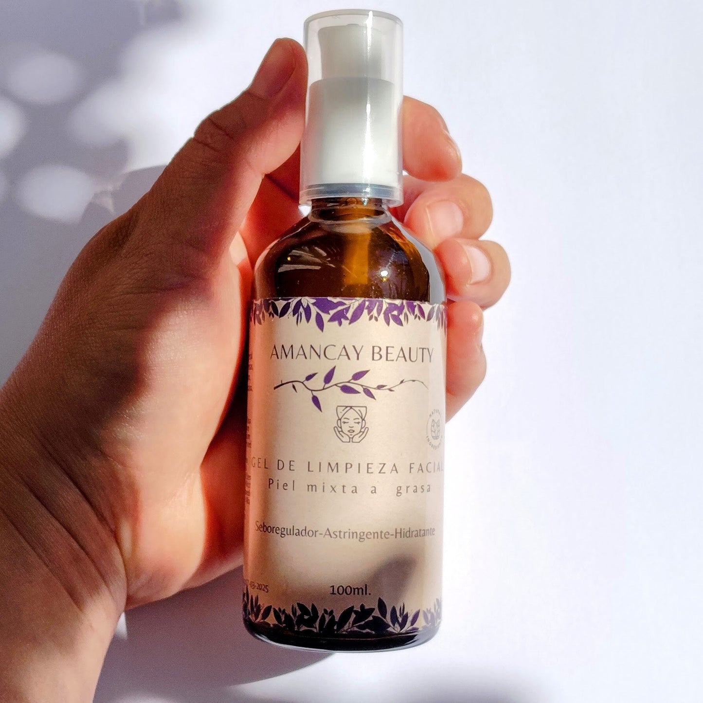 Gel de limpieza piel grasa y acné