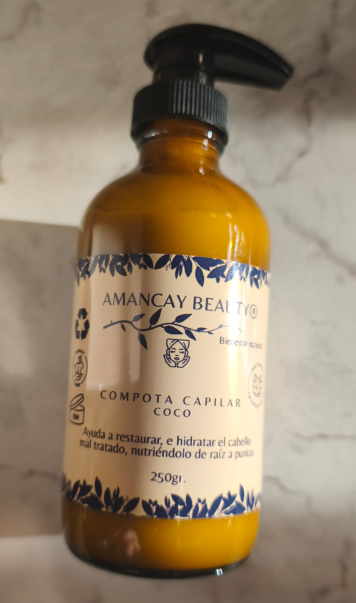 Compota capilar coco