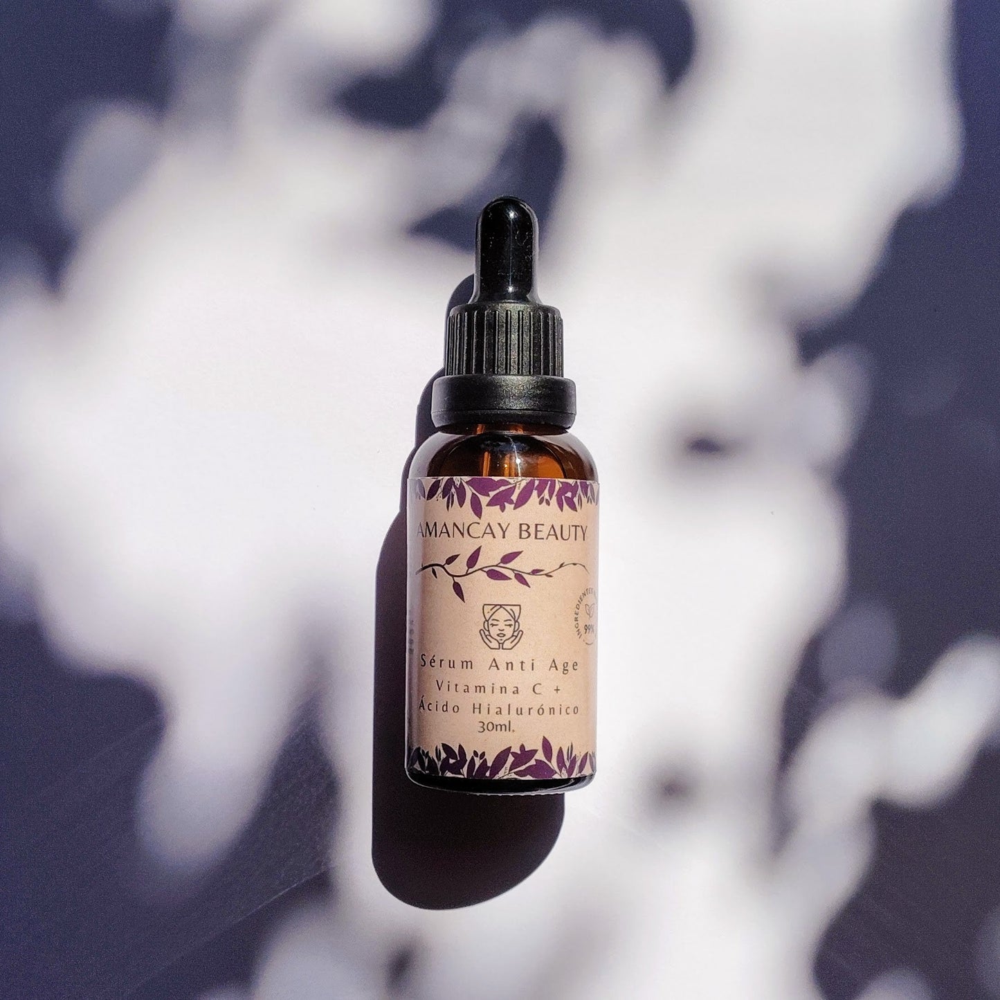 Sérum facial anti age vitamina c +aceite de avellana