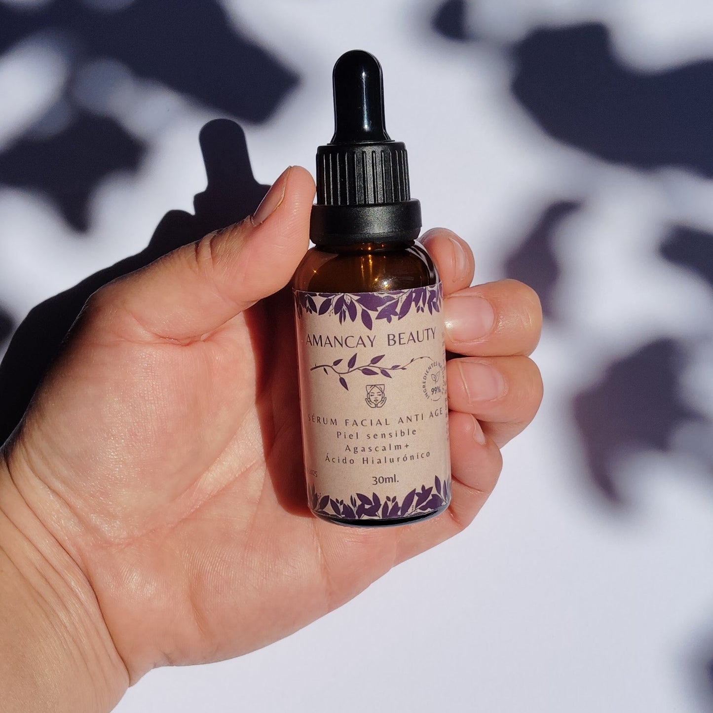 Sérum facial piel seca a sensible efecto calmante